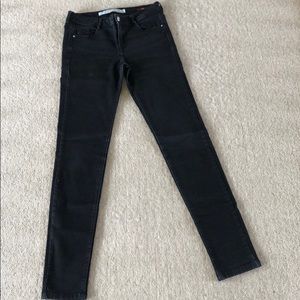 Zara Faded black skinny jeans